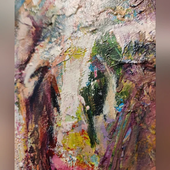 Abstract Cow Painting - Multicolor - Picture 13 of 13